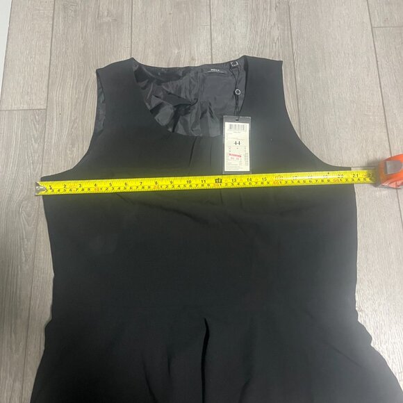 NWT Mexx Size 44 Black Sleeveless Top Blouse - Picture 4 of 6